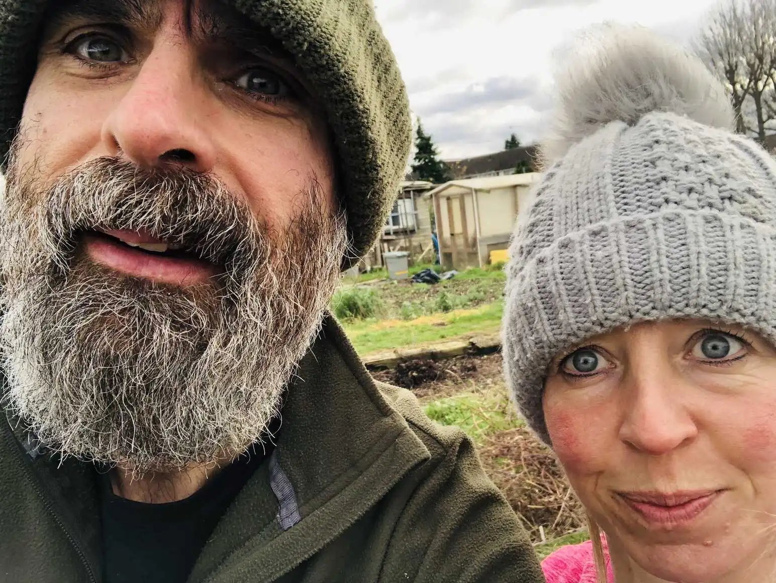 Clearing an allotment plot