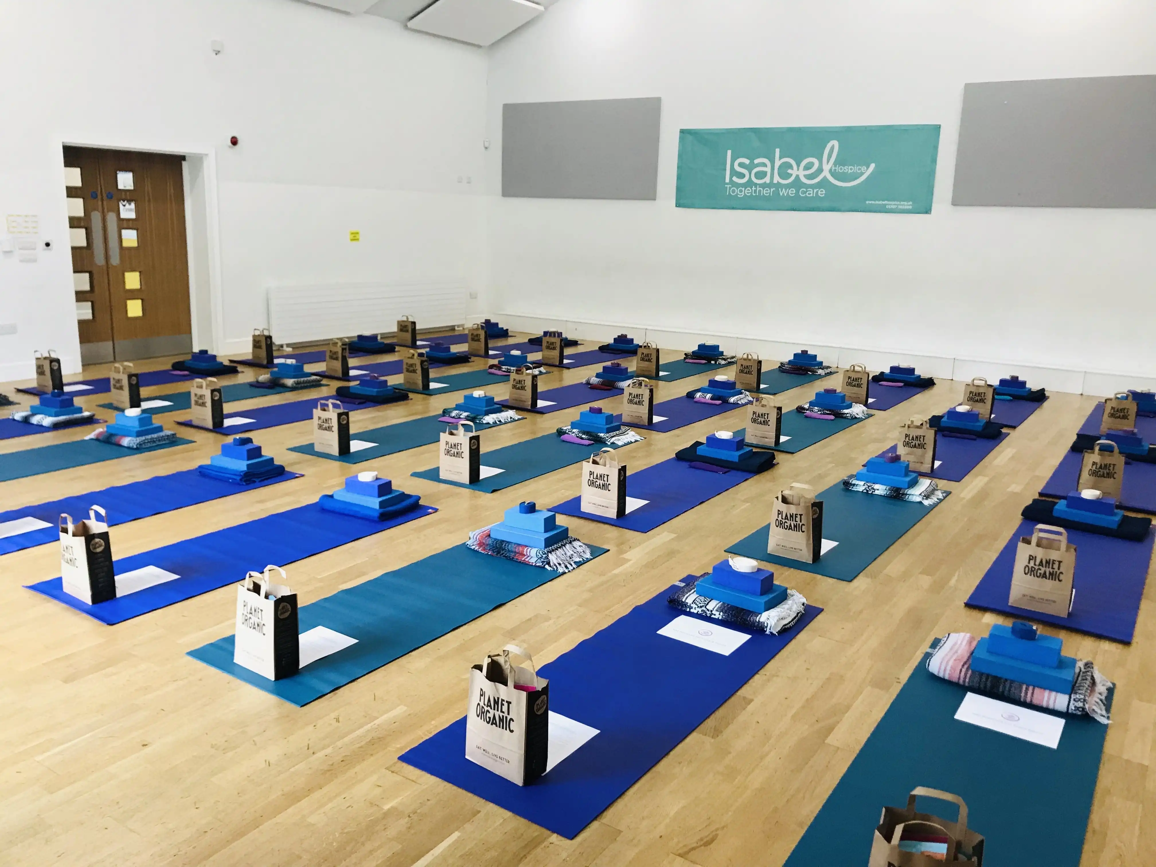 Yoga Herts Isabel Hospice Charity Yoga Event