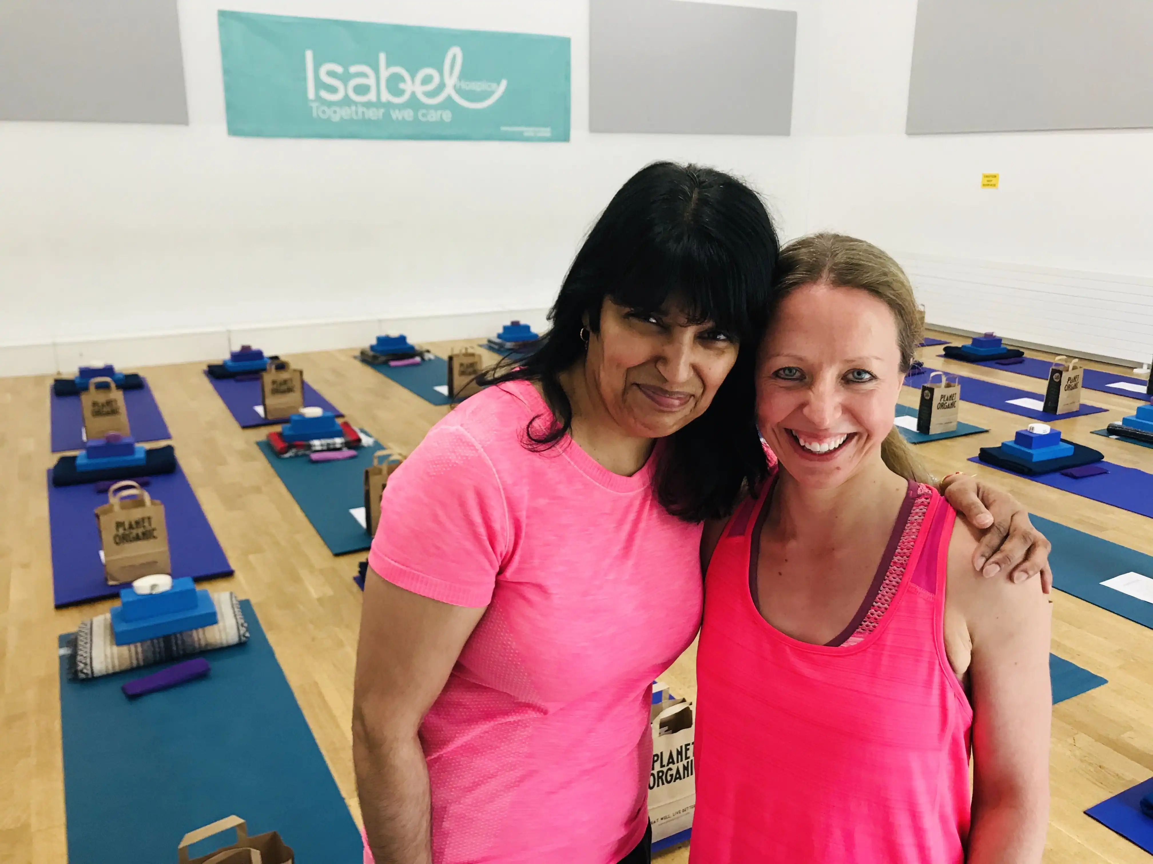 Vicky Salter and Dipika Jinabhai