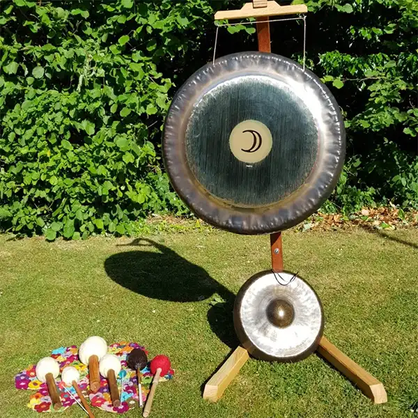 Dipika Jinabhai charity gong bath with Yoga Herts