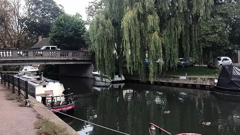 The River Lea Stanstead Abbotts