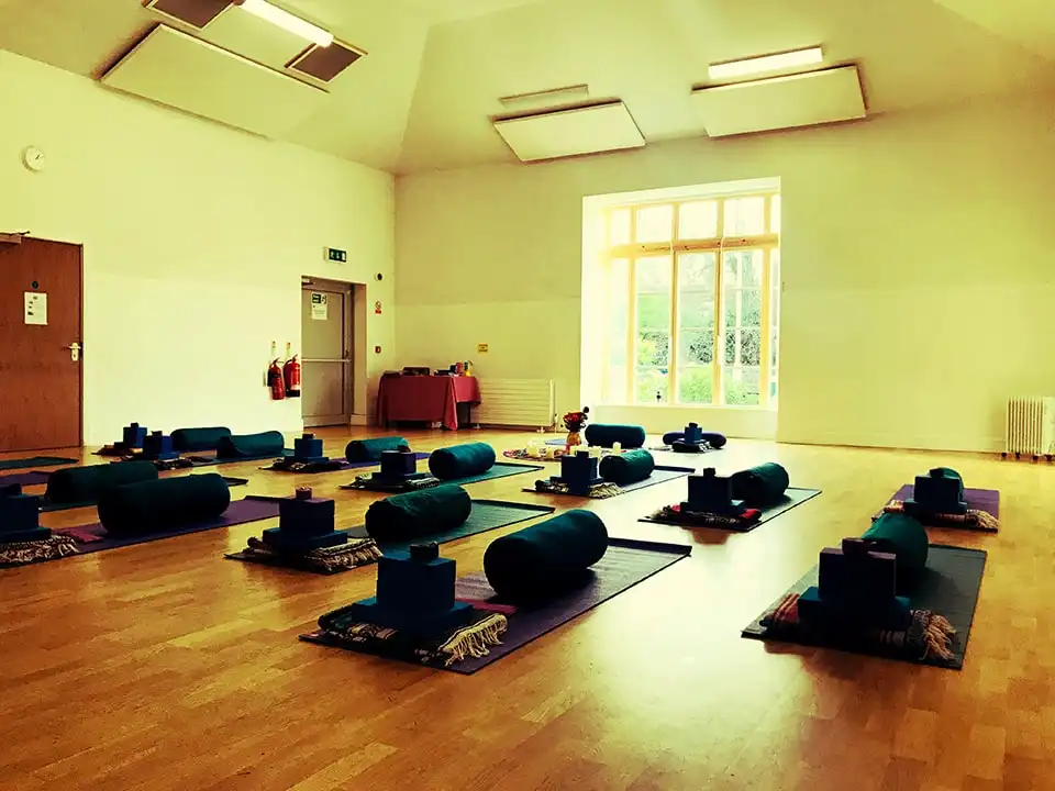 Yin yoga at Nigel Copping building