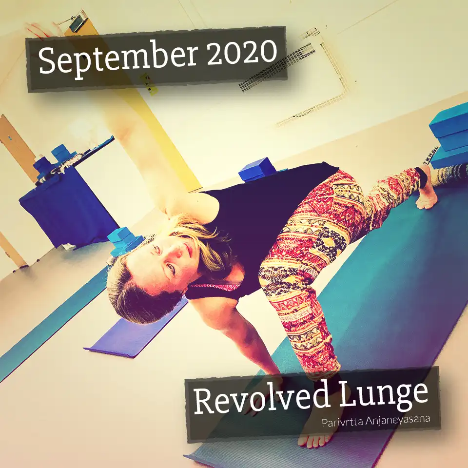 Revolved lunge