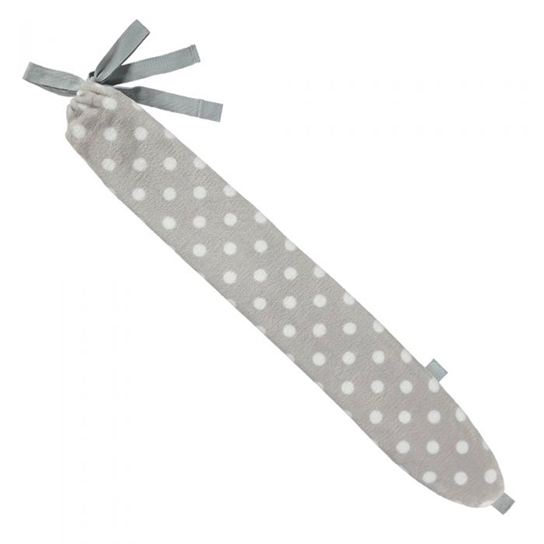 Grey Polka Dot Water Bottle