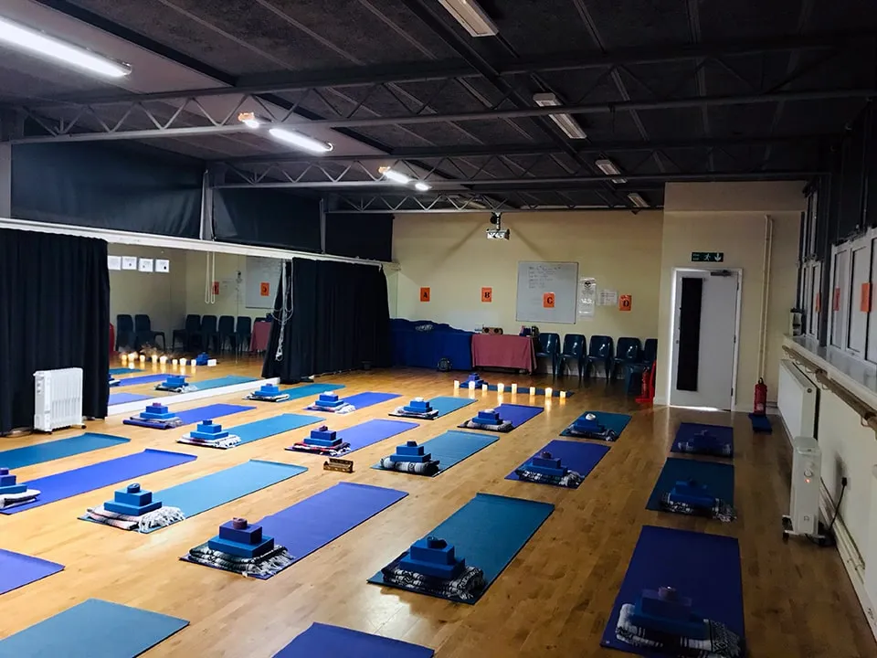 Hatha Yoga at Goffs-Churchgate Academy.