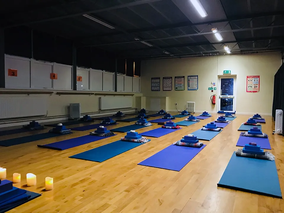 Hatha Yoga at Goffs-Churchgate Academy.