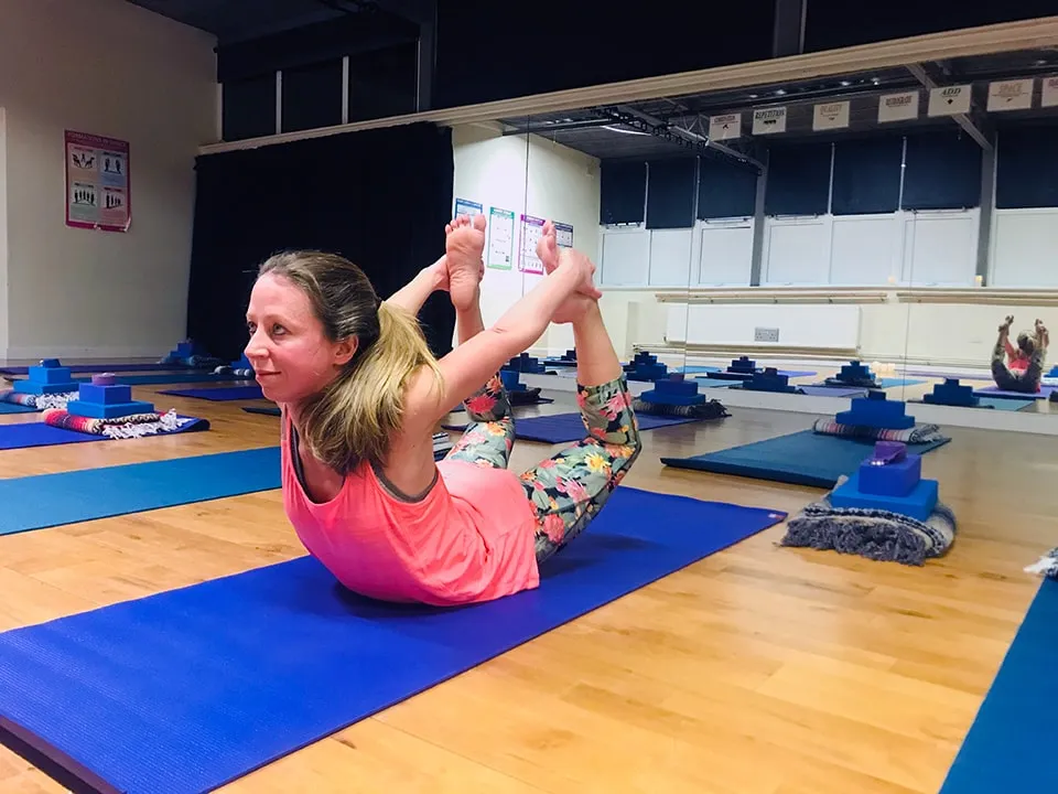 Hatha Yoga at Goffs-Churchgate Academy.