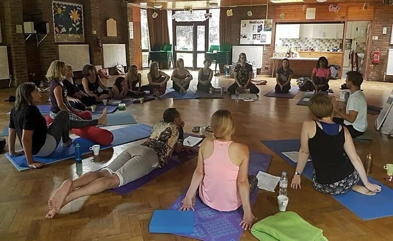 Vicky Salter teaching training.