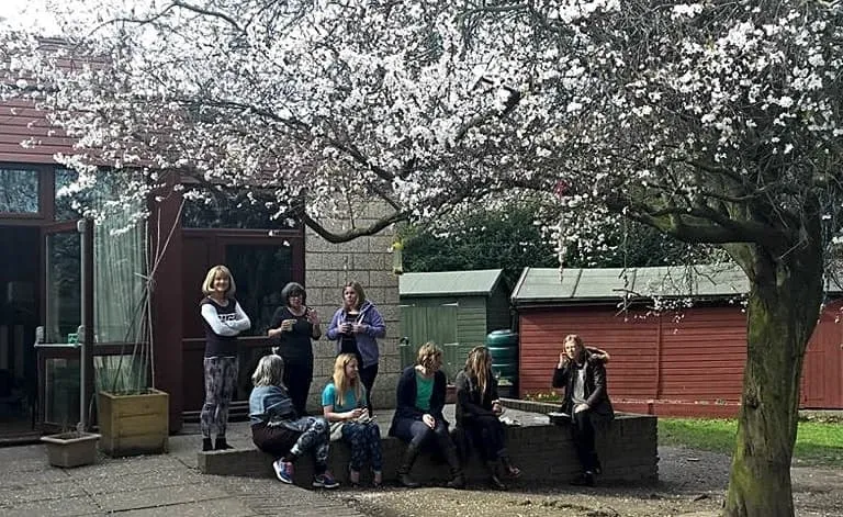 Vicky Salter teaching training.