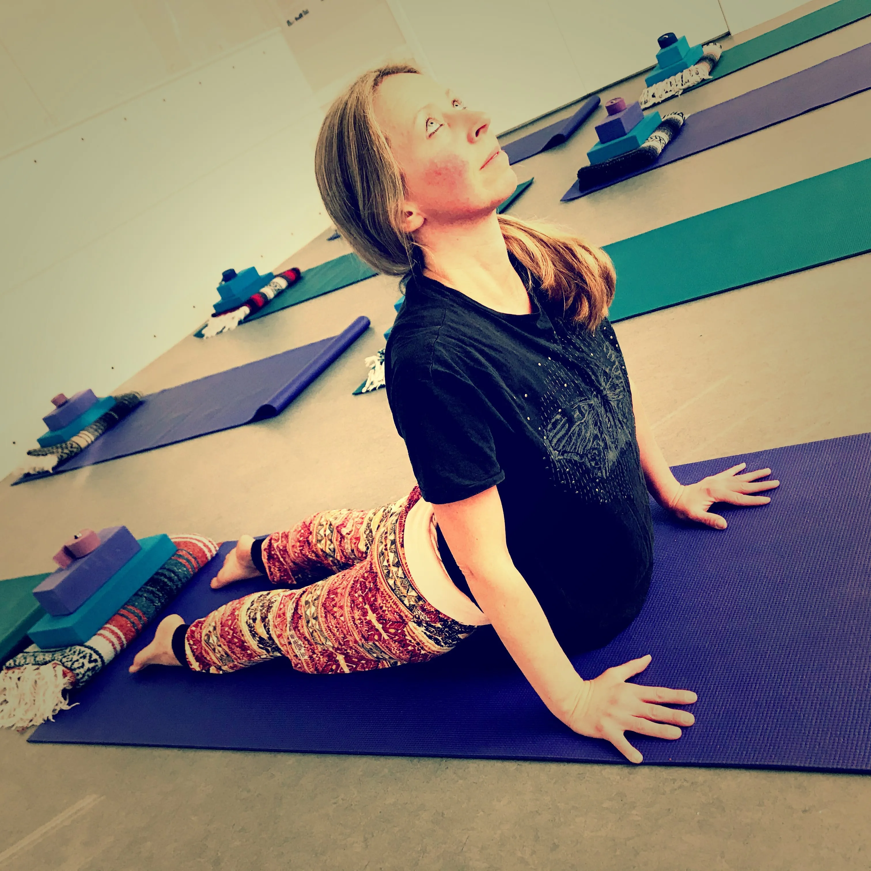 Cobra pose.