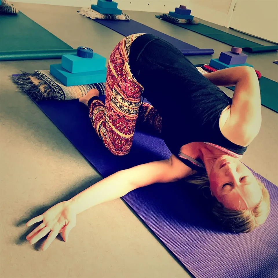 Revolved lunge.